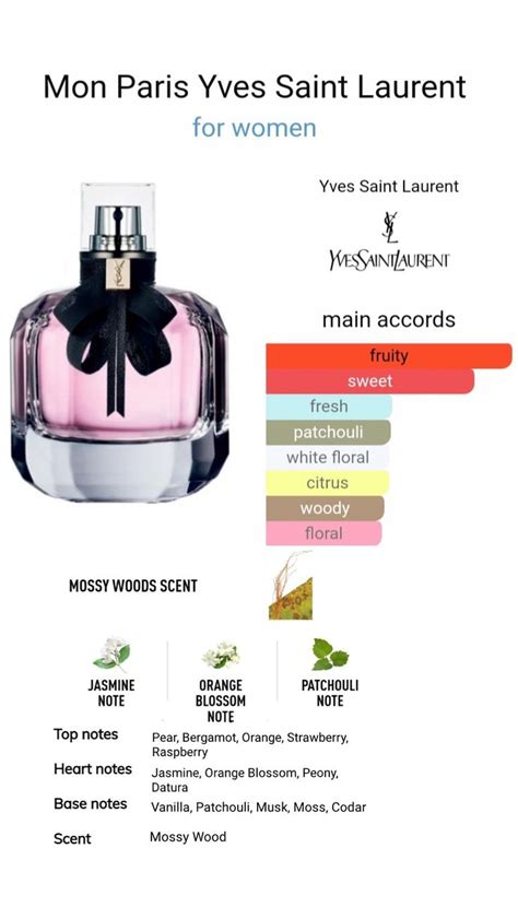 ysl mon paris scent notes|YSL mon Paris smell.